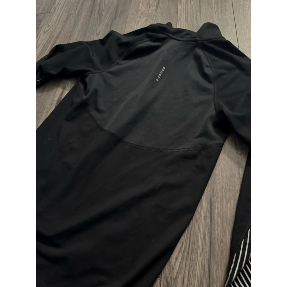 Nike Brand New Flash Element Black and White Dri Fit Size Small QuarterZip $75 - Picture 11 of 13